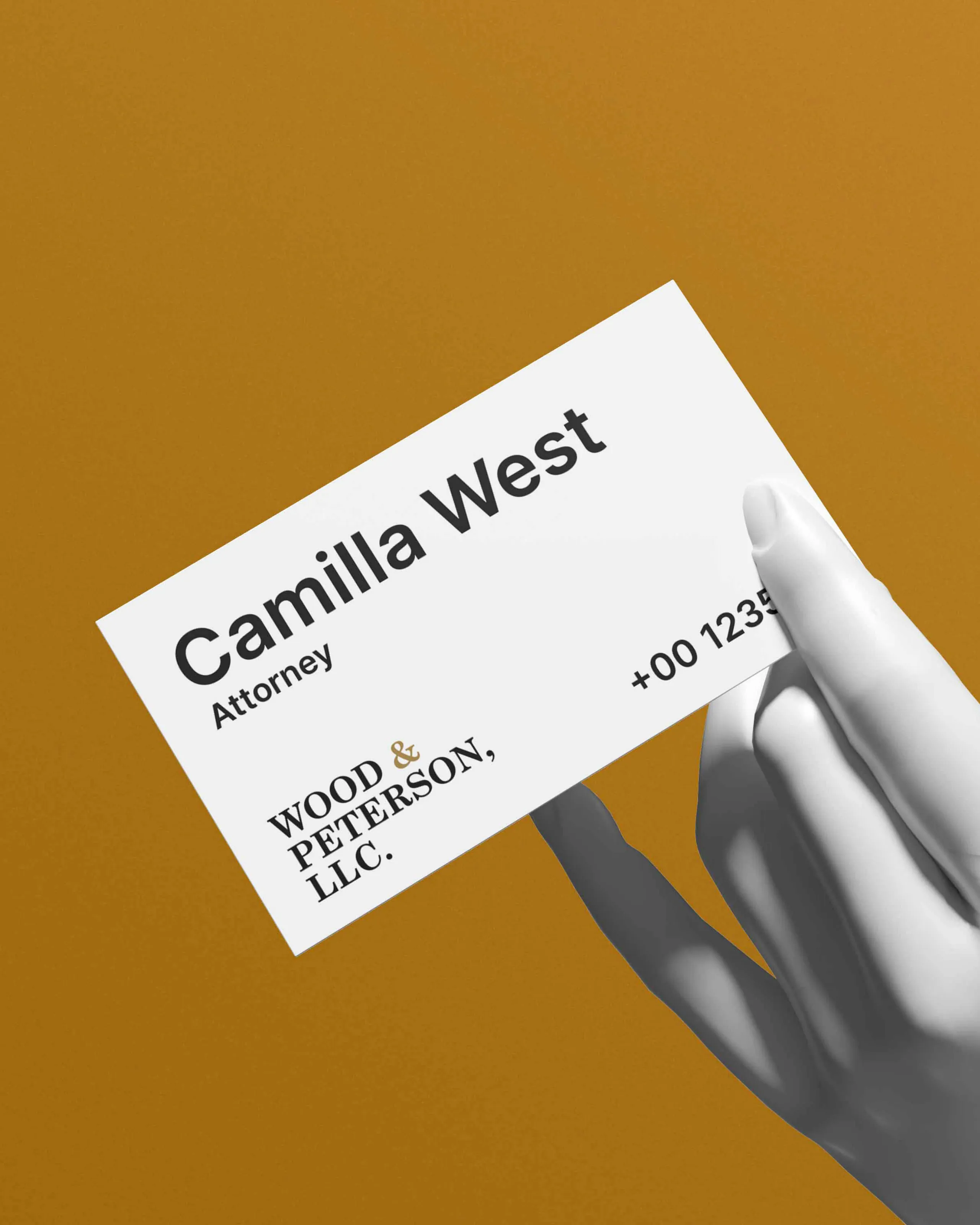 Wood & Peterson LLC brand identity 1